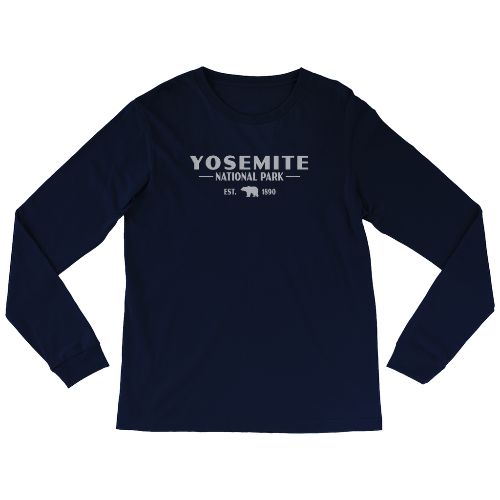 Yosemite National Park Long Sleeve Shirts for Women and Men El