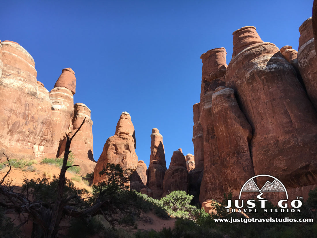 Fiery Furnace Trail in Arches National Park