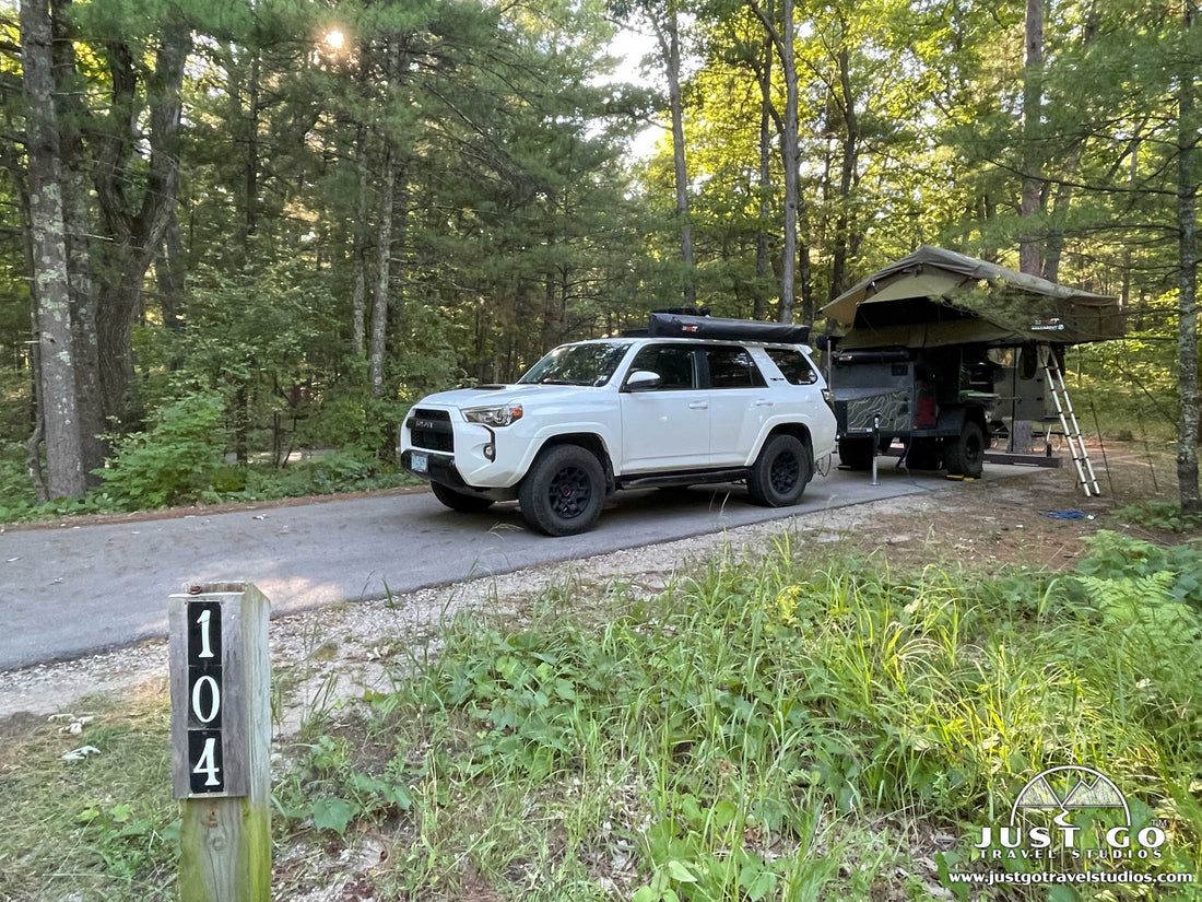 Platte River Campground at Sleeping Bear Dunes National Lakeshore