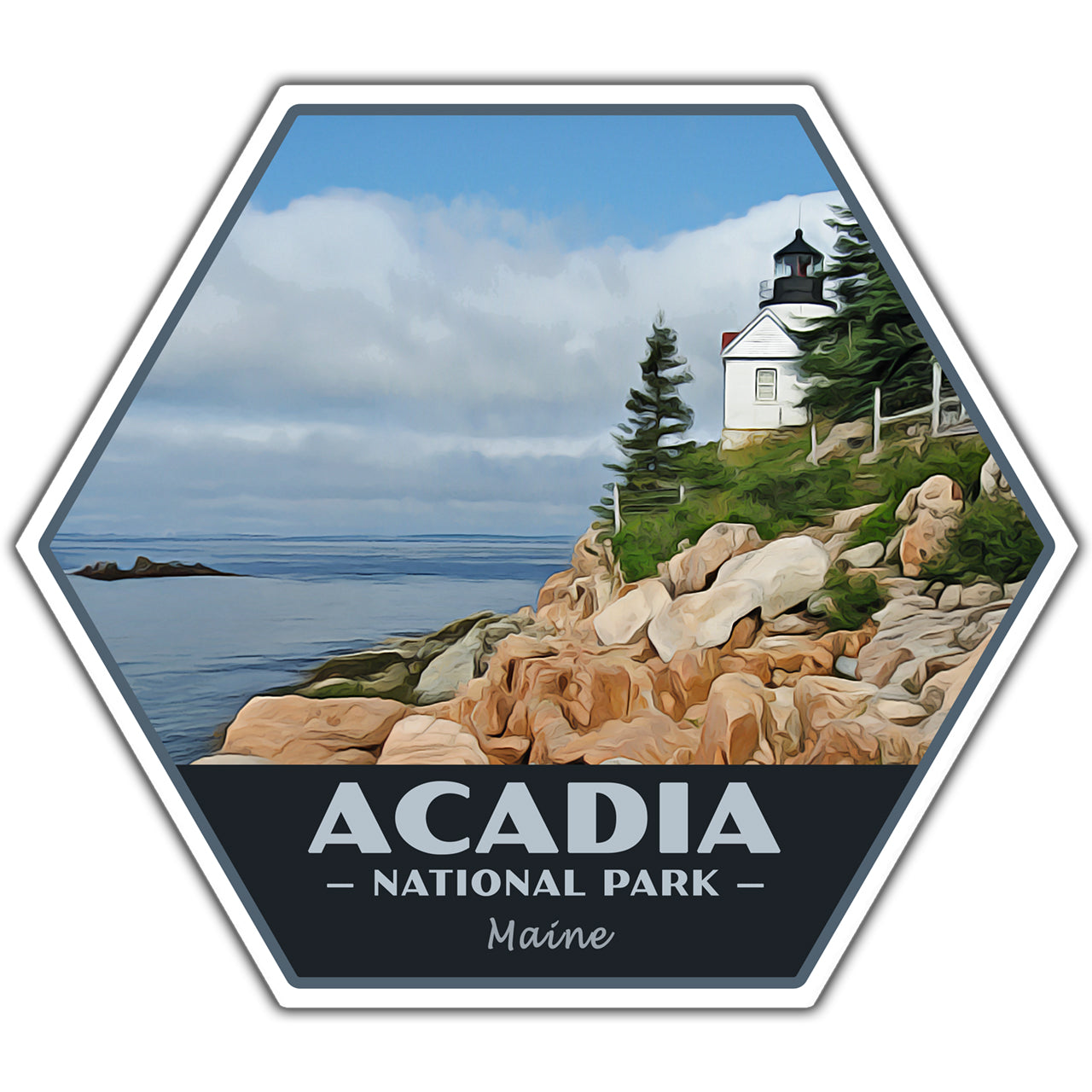 Acadia National Park Sticker