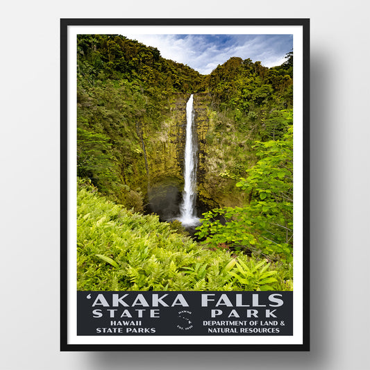 Akaka Falls State Park Poster