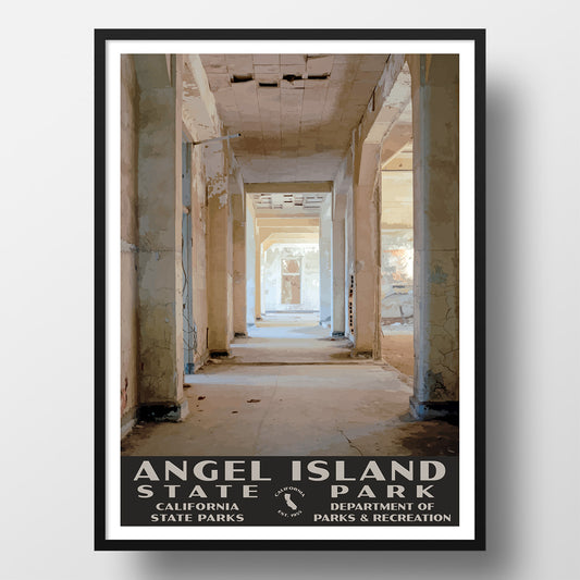 Angel Island State Park Poster