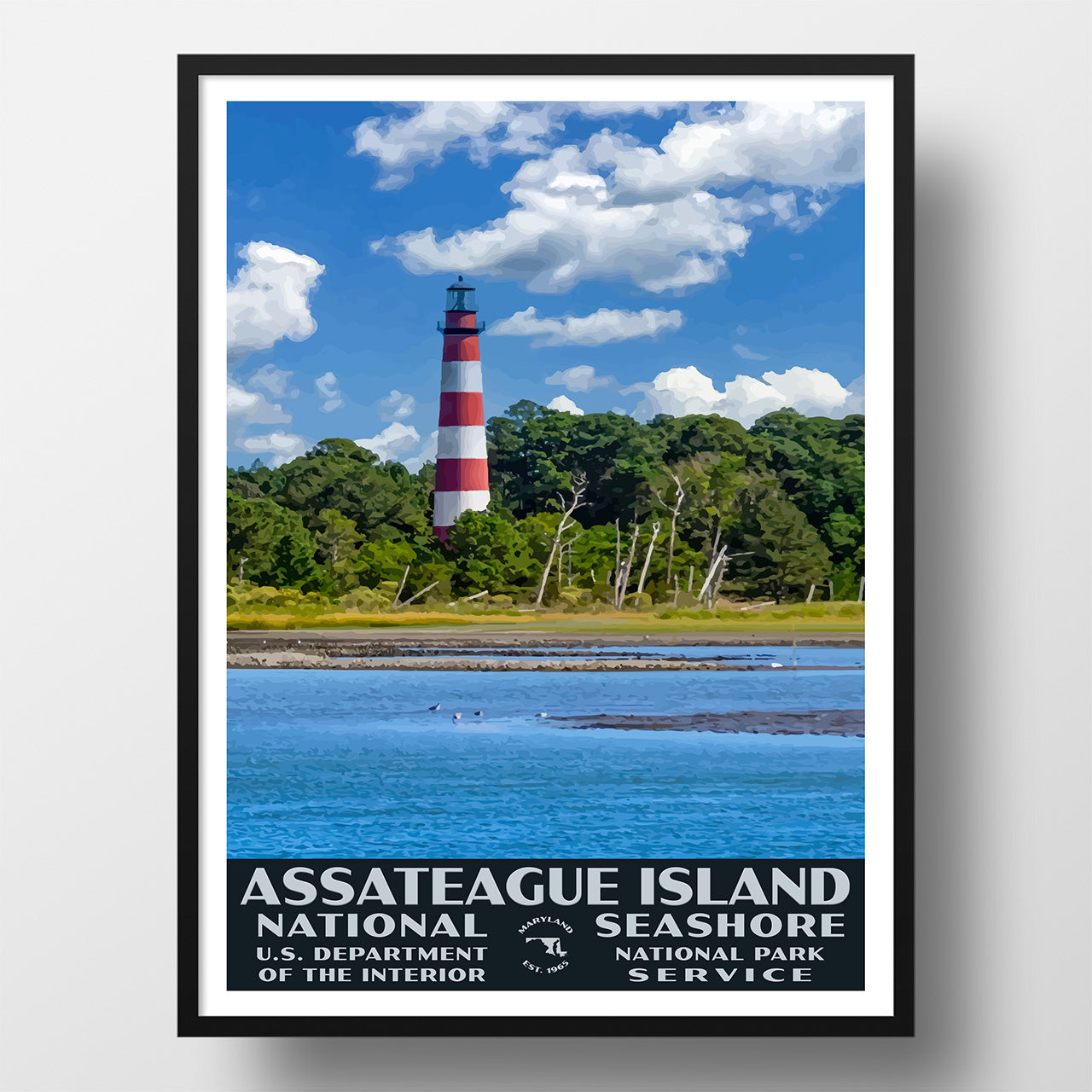 Assateague Island National Seashore poster