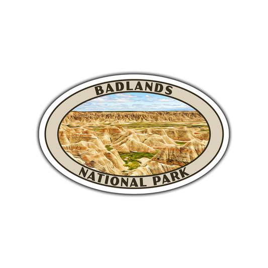 Badlands National Park sticker