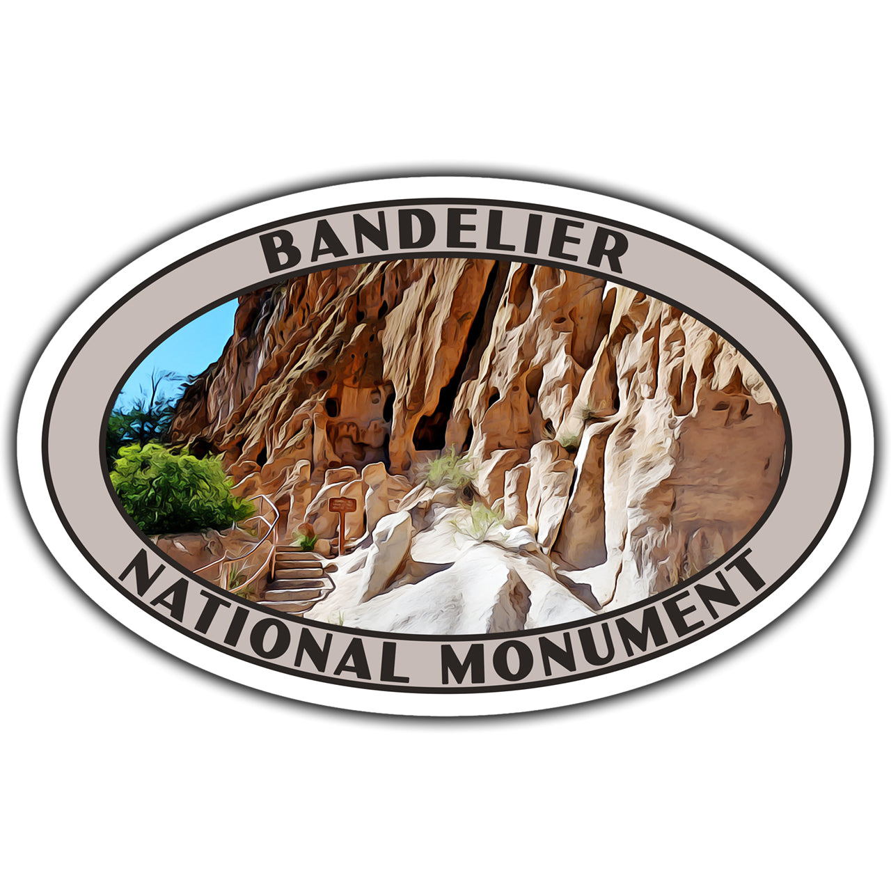 Bandelier national monument sticker