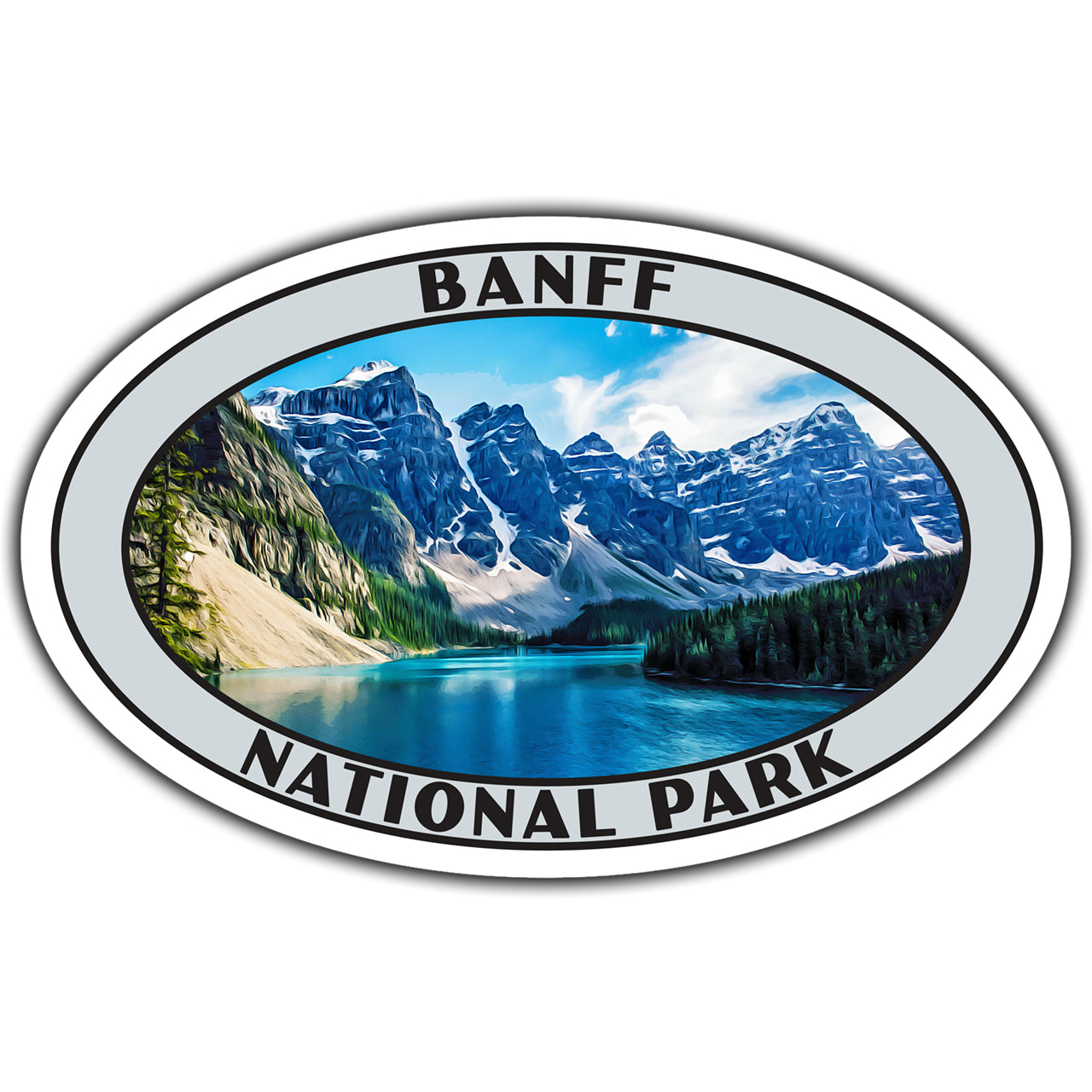 Banff National Park sticker