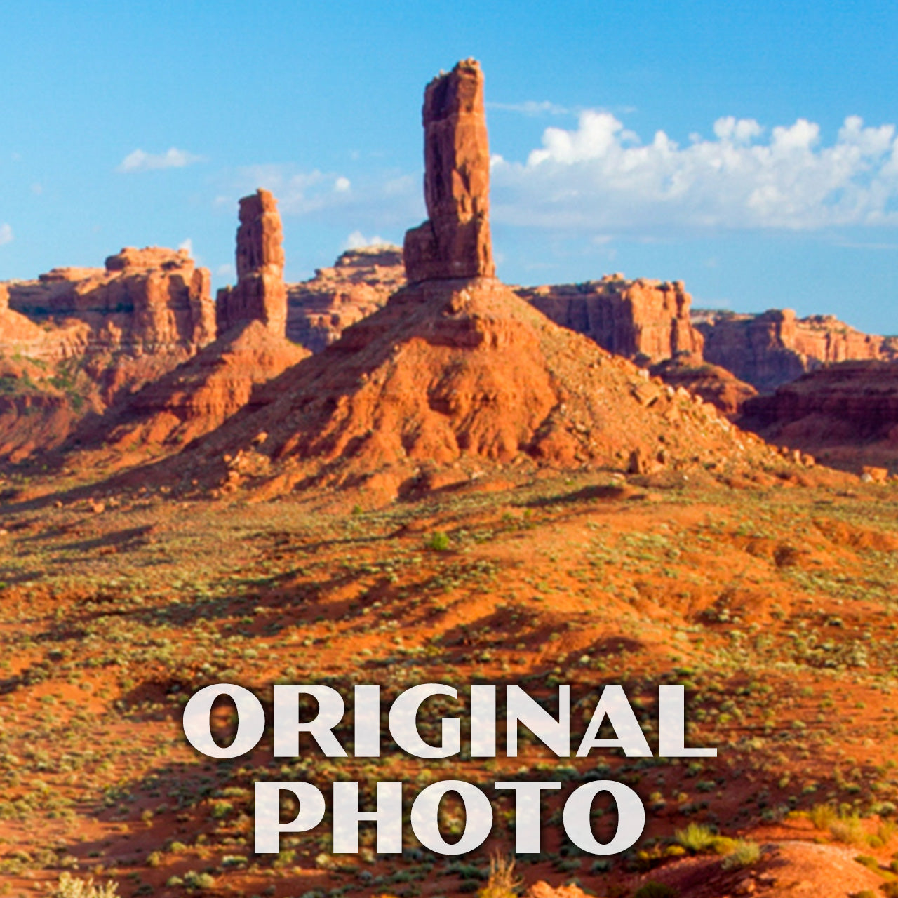 Bears Ears National Monument Poster-WPA (Valley of the Gods)