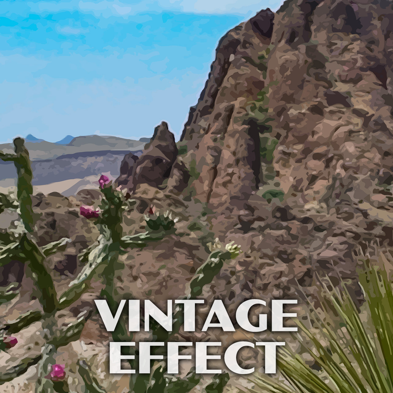 Big Bend Ranch State Park Poster-WPA (Solitario Peak)