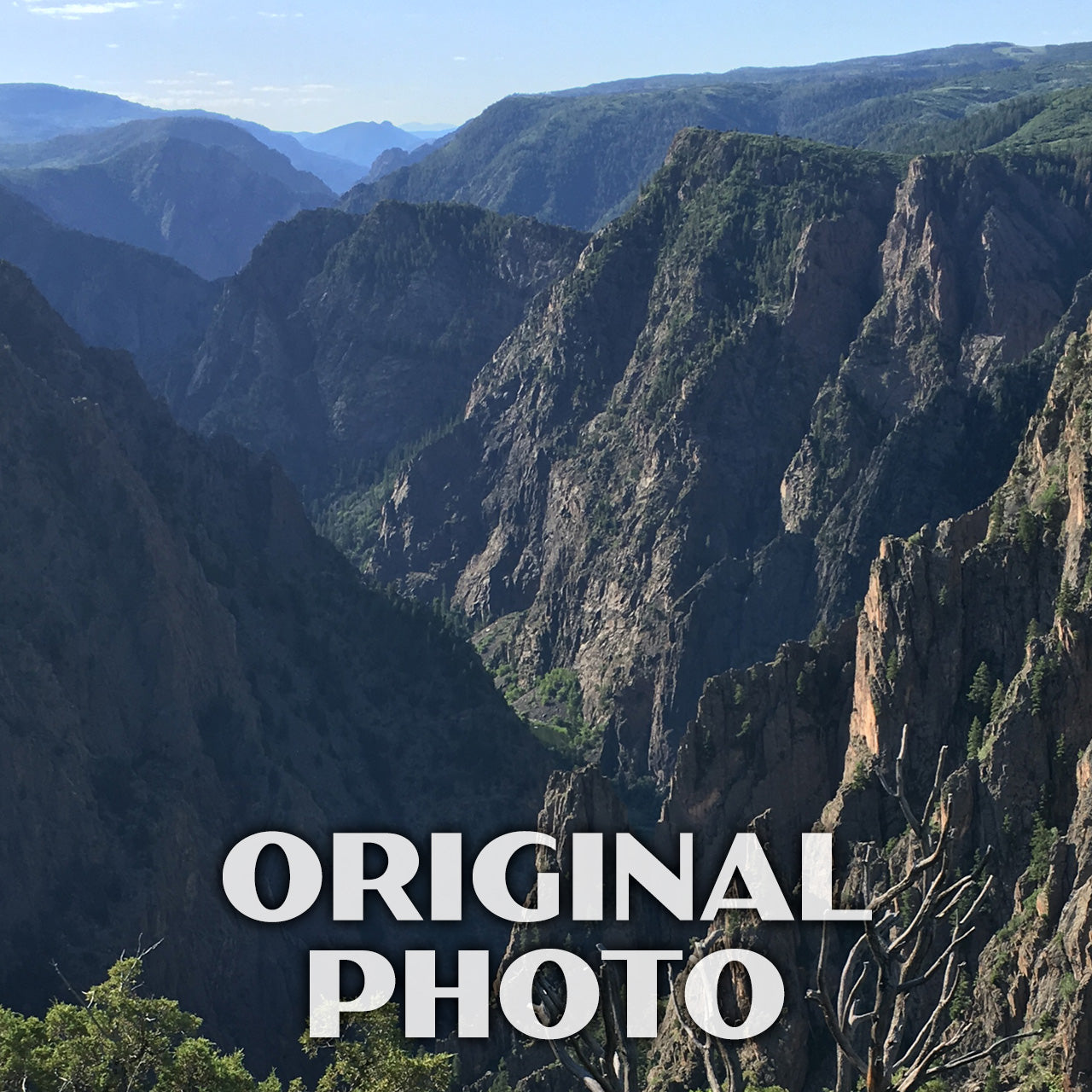 Black Canyon of the Gunnison National Park Poster-WPA