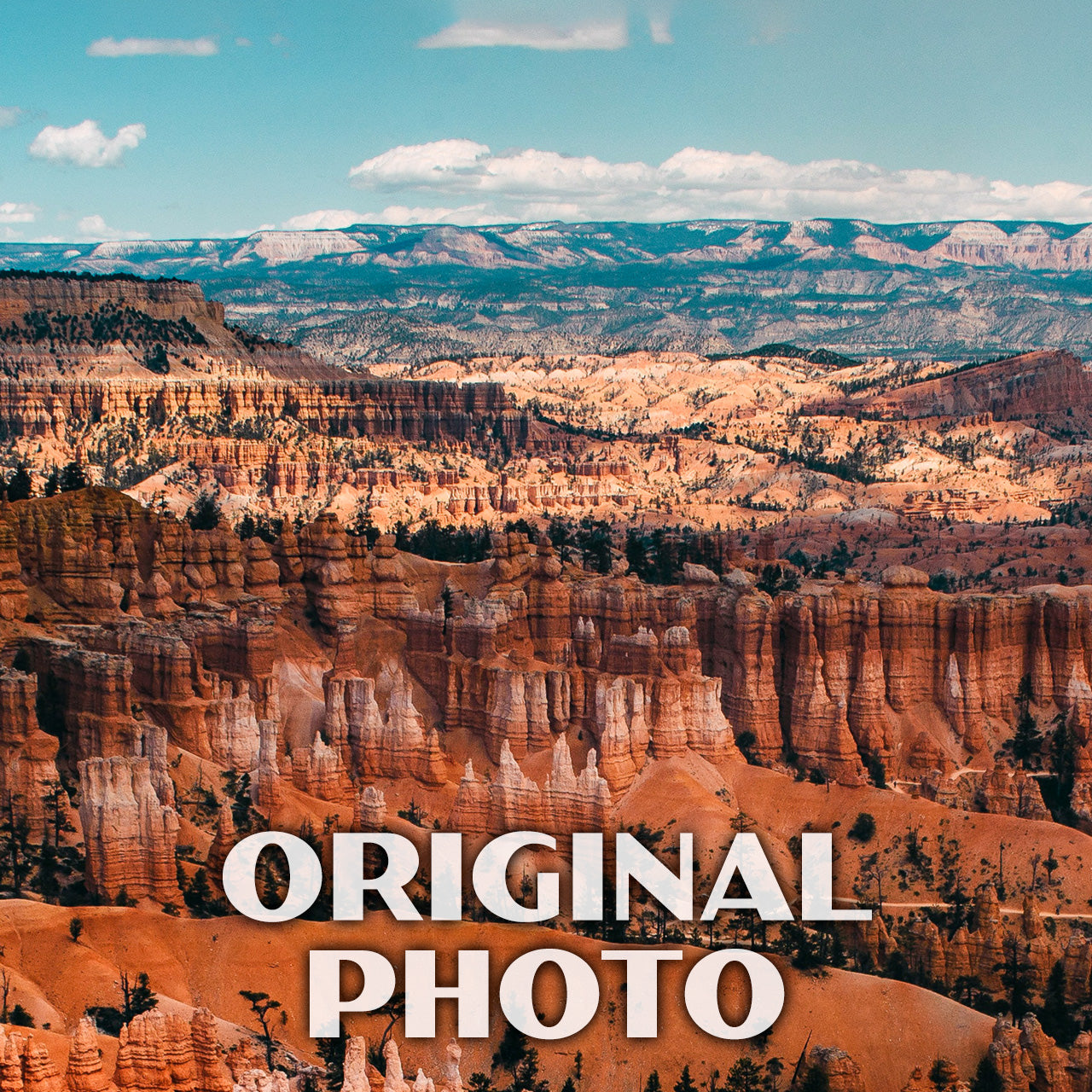 Bryce Canyon National Park Poster-WPA (Amphitheater 2)