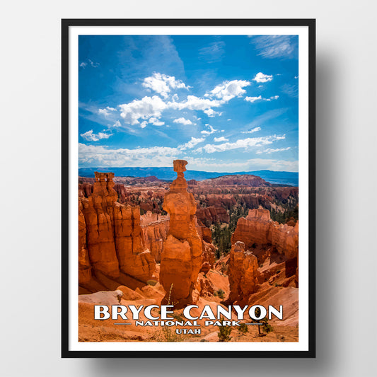 Bryce canyon national park poster