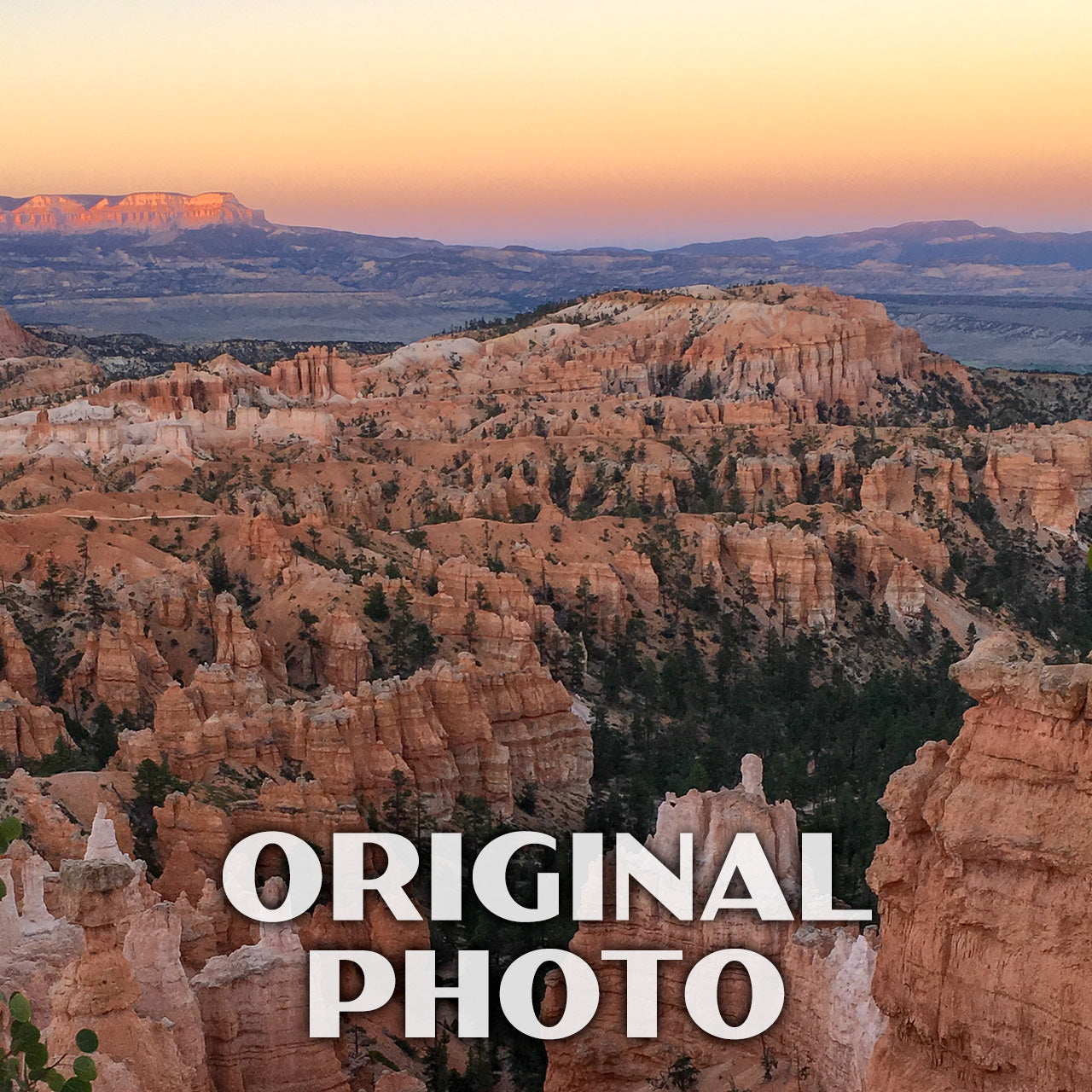 Bryce Canyon National Park Poster-WPA (Sunset Point)