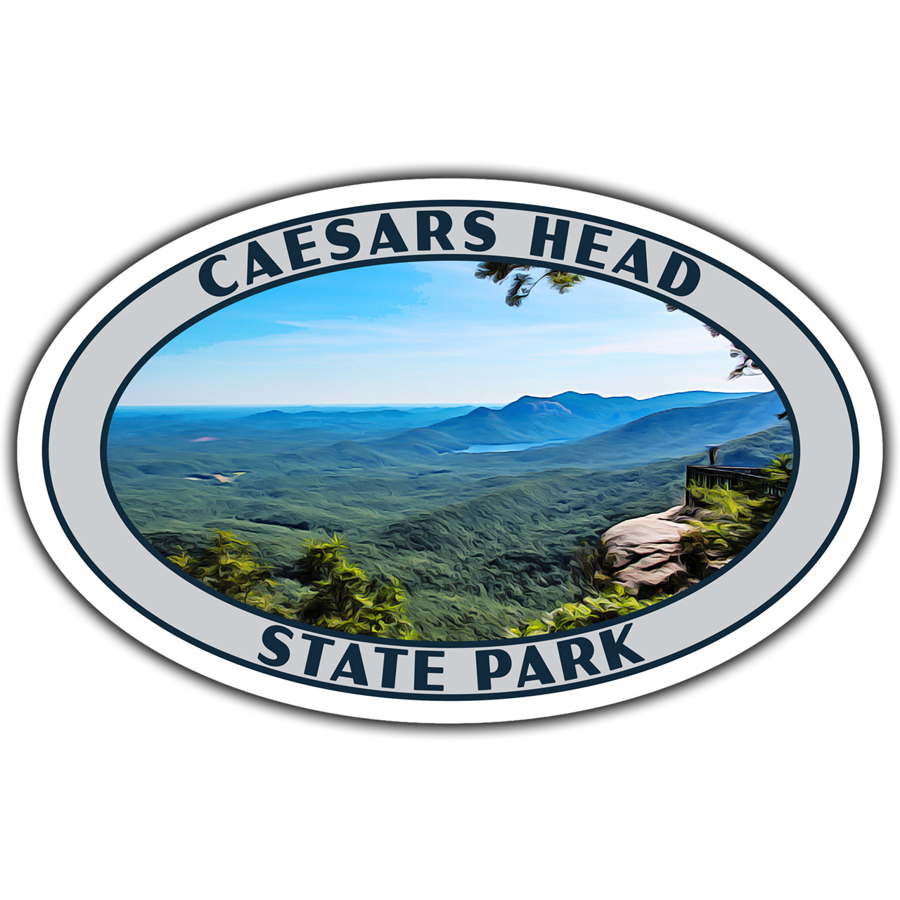 Caesars Head state park sticker