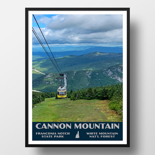 cannon mountain poster