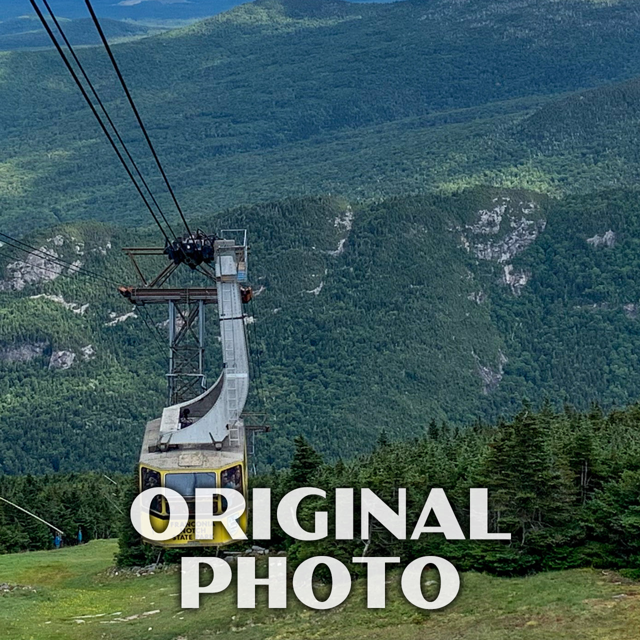 Cannon Mountain Poster-WPA (Aerial Tramway) (New Hampshire State)