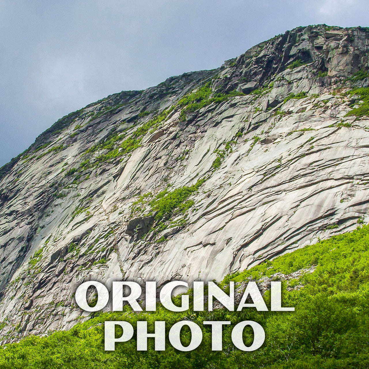 Cannon Mountain Poster-WPA (Mountain Face) (New Hampshire State)