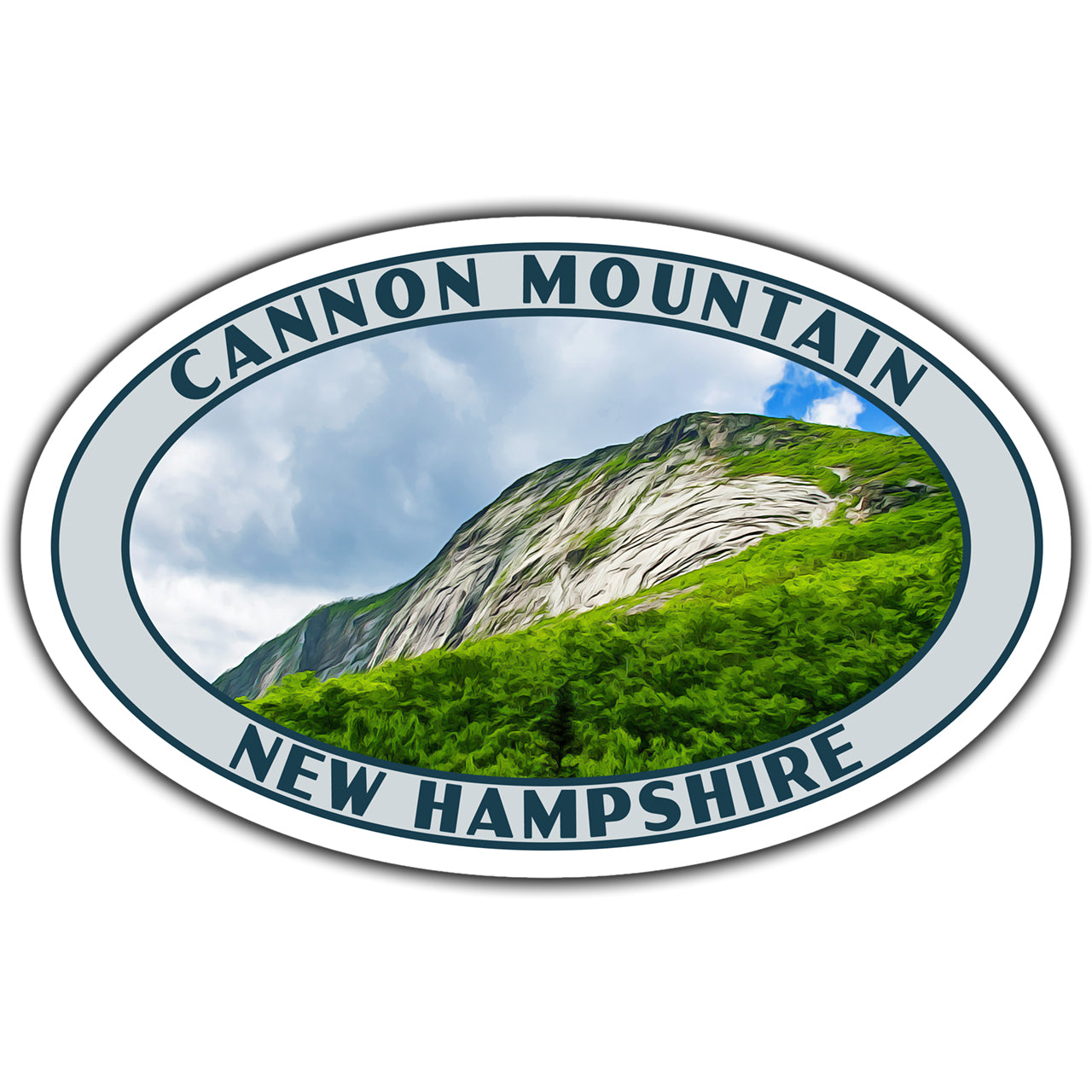 cannon mountain sticker