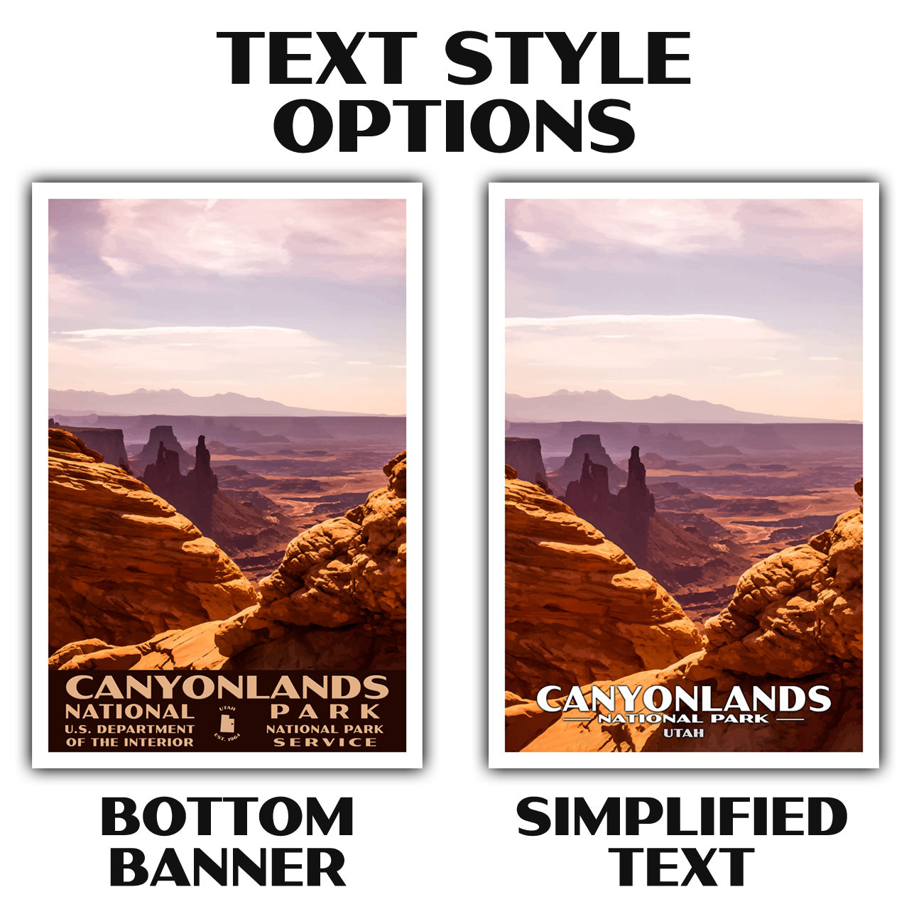 Canyonlands National Park Poster-WPA (View)