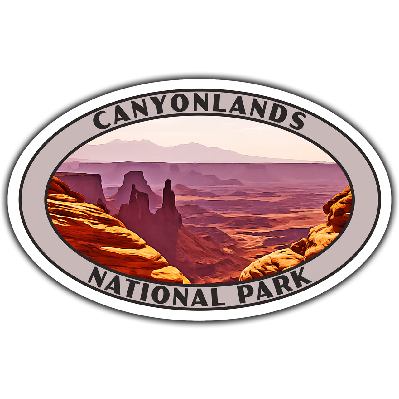 canyonlands national park sticker