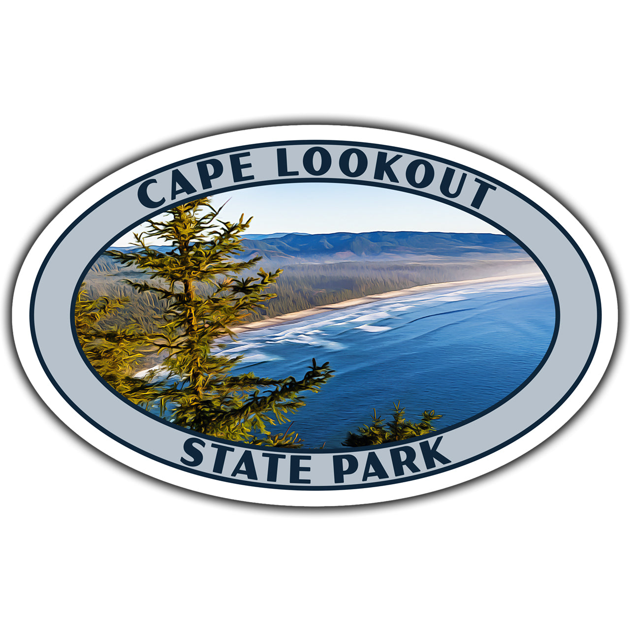 Cape Lookout state park sticker