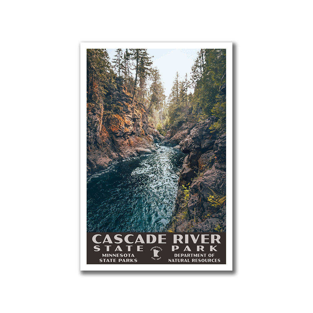 Cascade River State Park Poster-WPA (Cascade River)