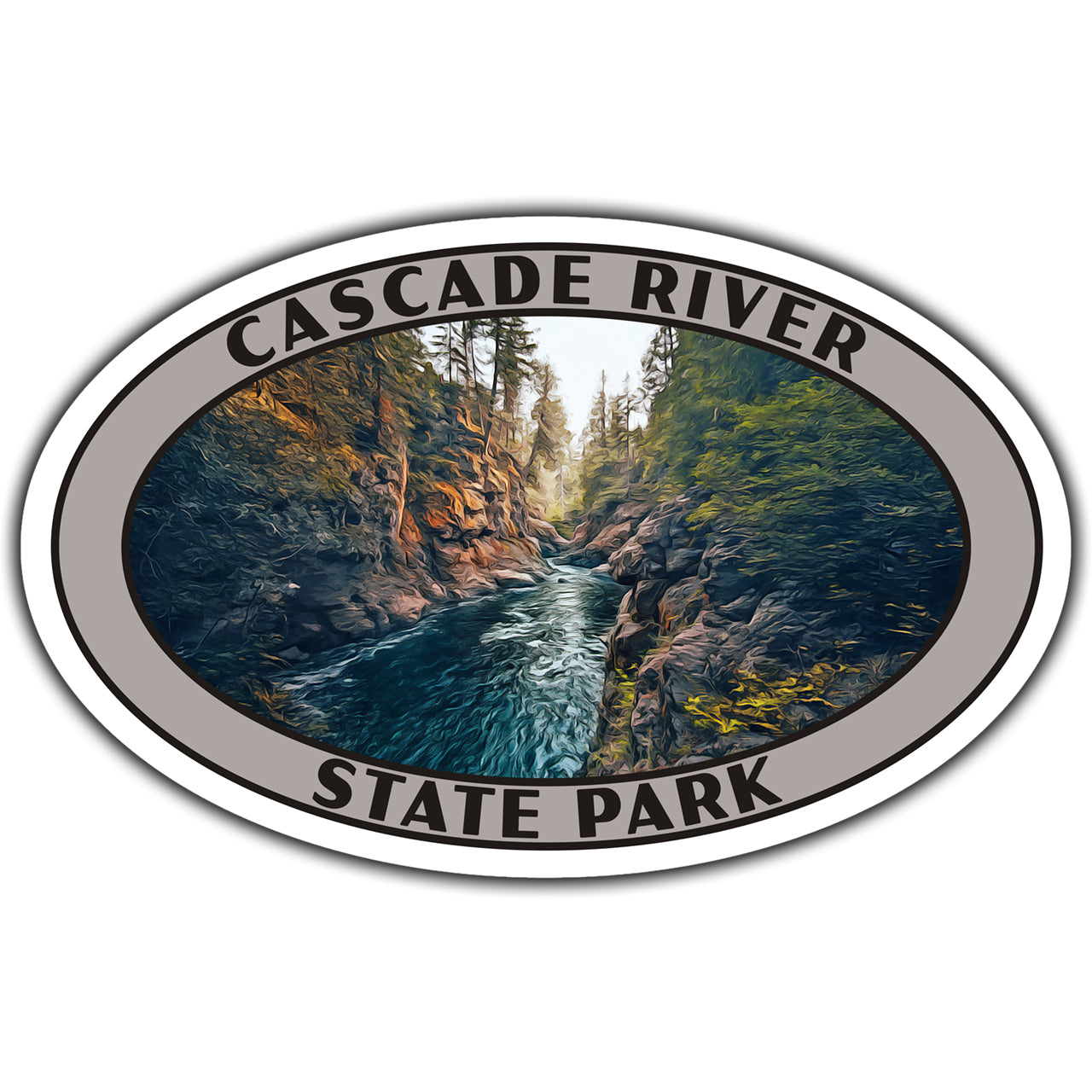 Cascade River state park sticker