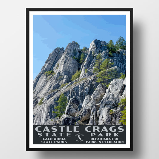 Castle Crags State Park poster