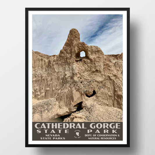 Cathedral Gorge State Park poster