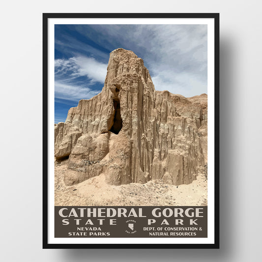 Cathedral Gorge State Park poster