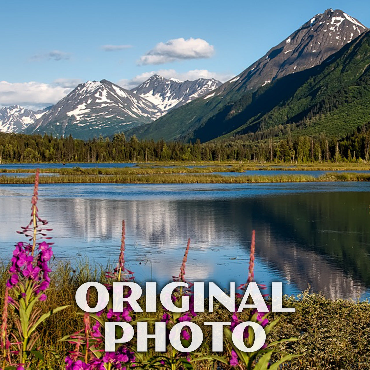 Chugach National Forest Poster-WPA (Lake View)