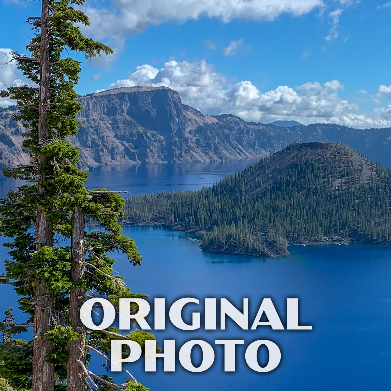 Crater Lake National Park Poster-WPA (Crater Lake)