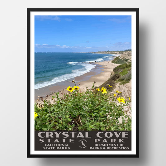 Crystal Cove State Park Poster