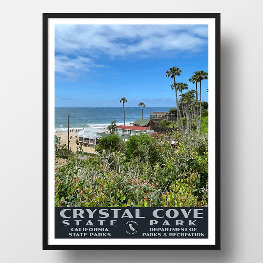 Cystal Cove State Park Poster