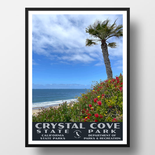 Cystal Cove State Park Poster