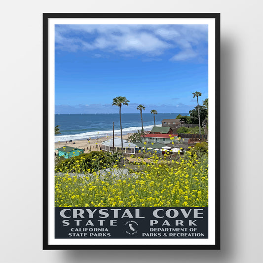 Cystal Cove State Park Poster