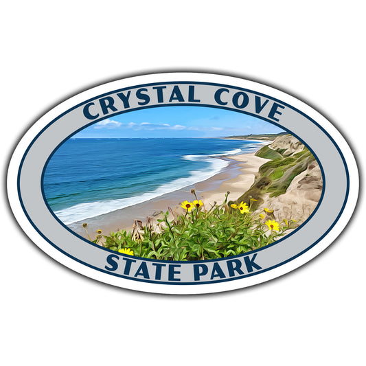 Crystal Cove state park sticker