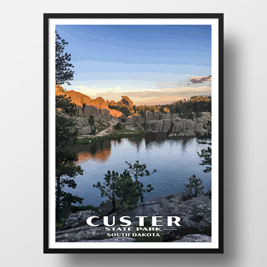 custer state park poster