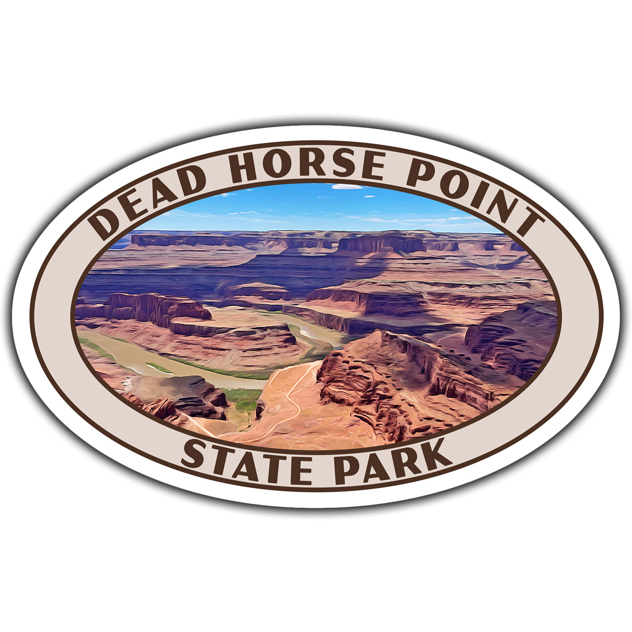 Dead Horse Point state park sticker