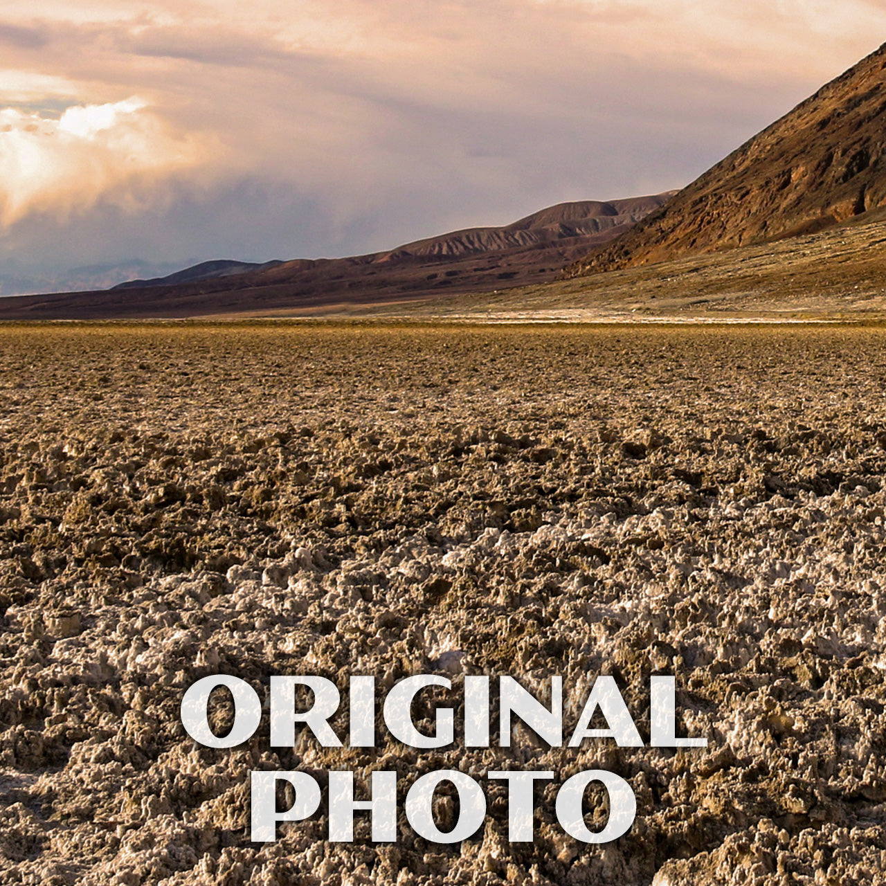 Death Valley National Park Poster-WPA (Badwater)