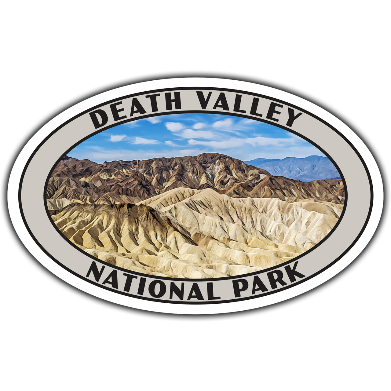 death valley national park sticker