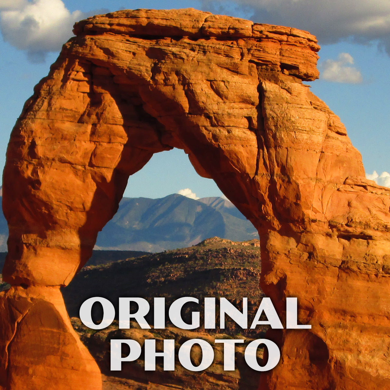 Arches National Park Poster-WPA (Delicate Arch)