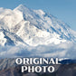 Denali National Park Poster-WPA (Denali with road)