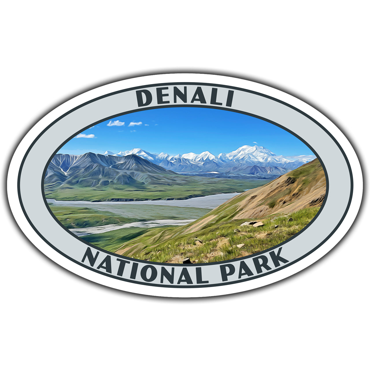 denali national park sticker