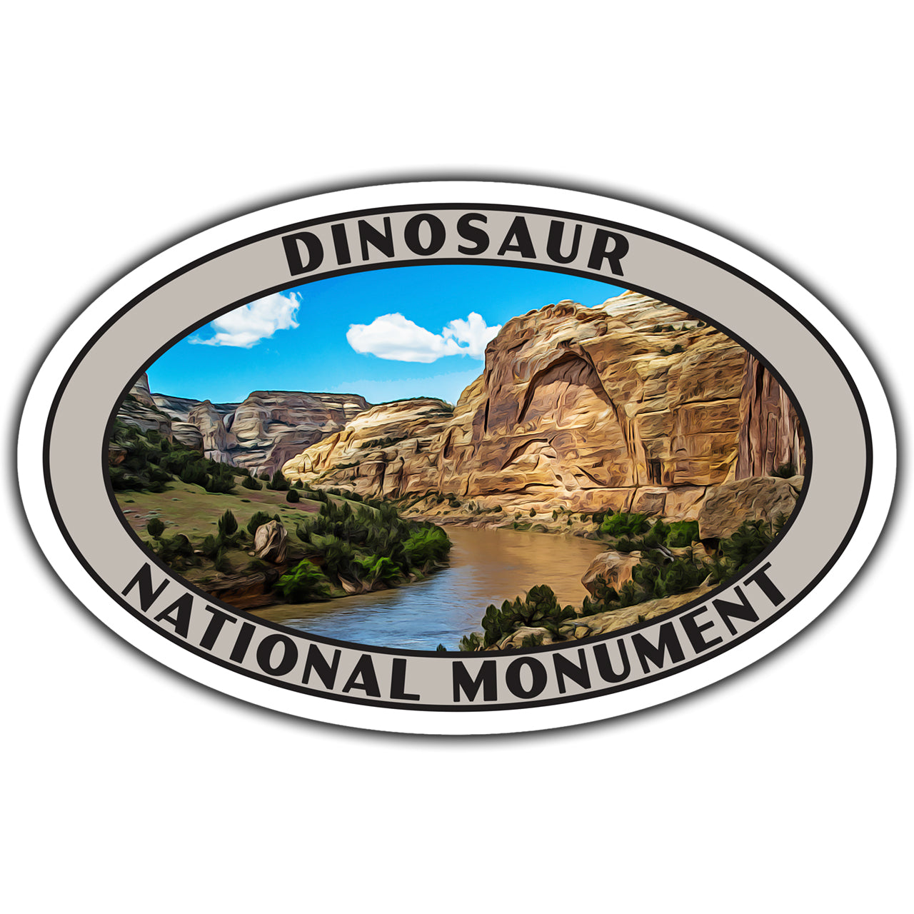  Dinosaur national monument sticker