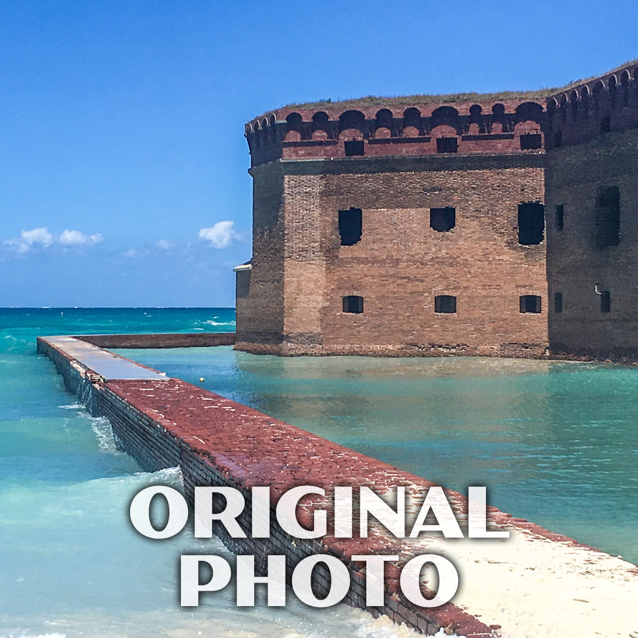 Dry Tortugas National Park Poster-WPA (Fort Jefferson)