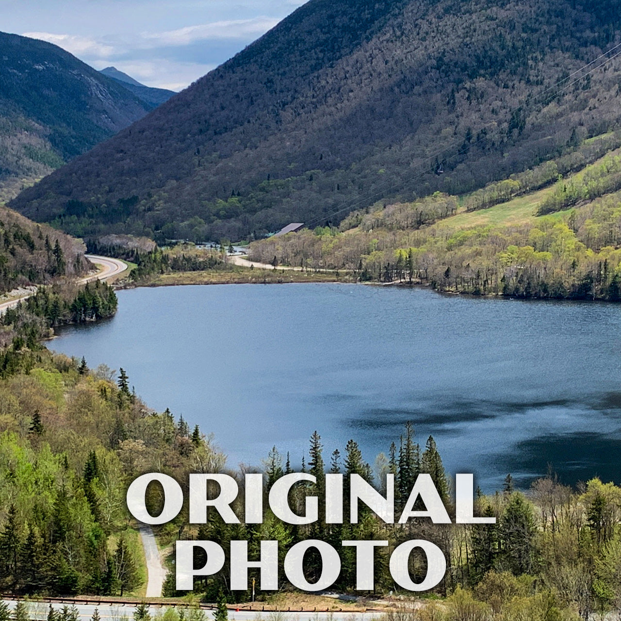 Echo Lake Poster-WPA (Spring) (New Hampshire State)