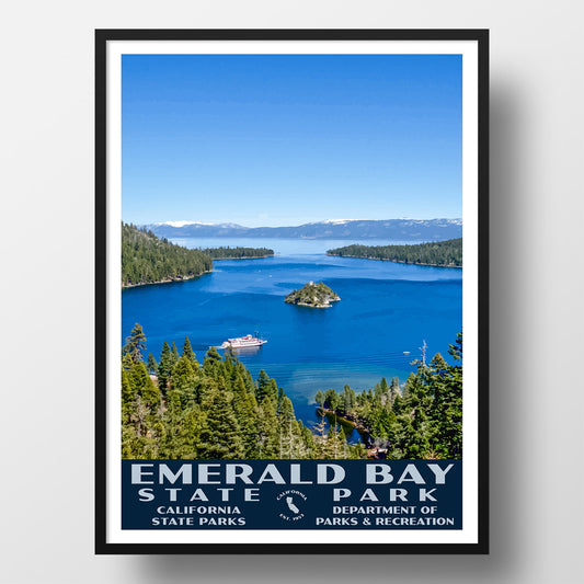 Emerald Bay State Park Poster