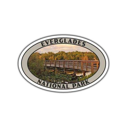 Everglades national park sticker