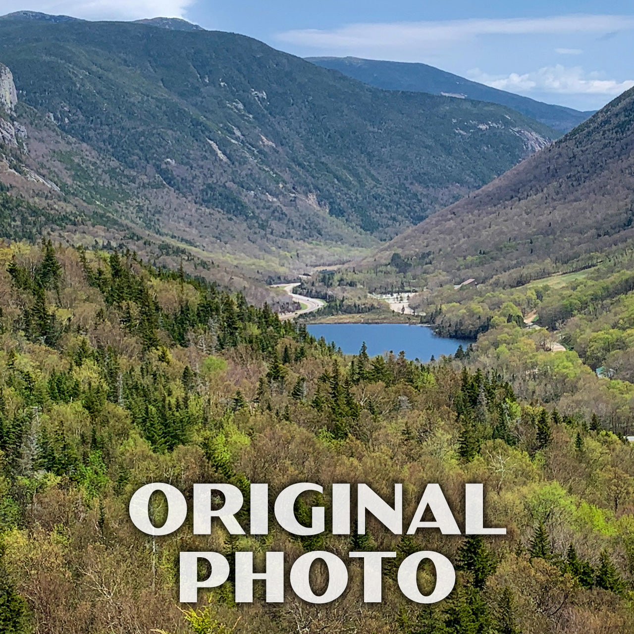 Franconia Notch Poster-WPA (Artists Bluff) (New Hampshire State)