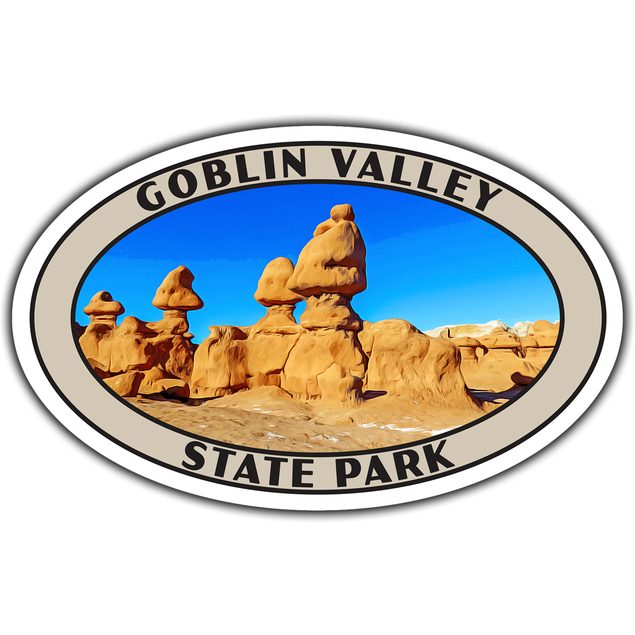 Goblin Valley state park sticker